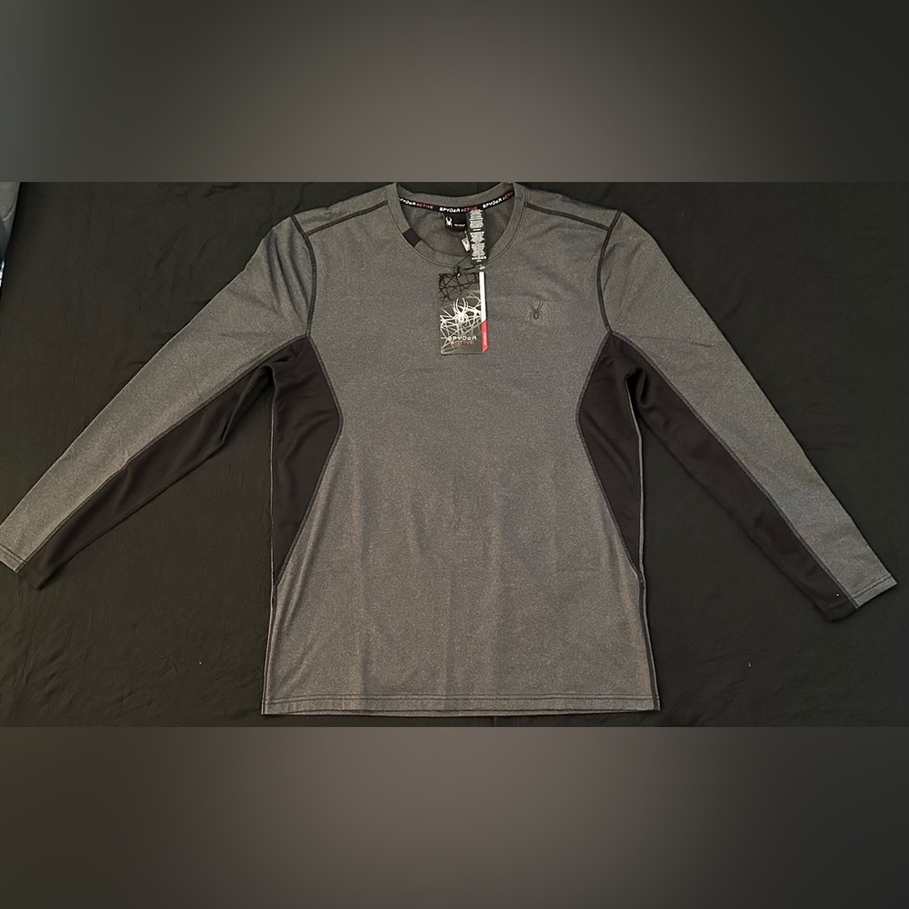 SPIDER ACTIVE MEN'S XX-LARGE LONG SLEEVE SHIRT